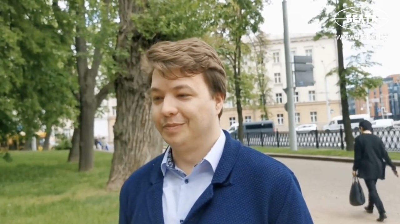 Протасевич о помиловании: Я безумно благодарен стране и лично Лукашенко.