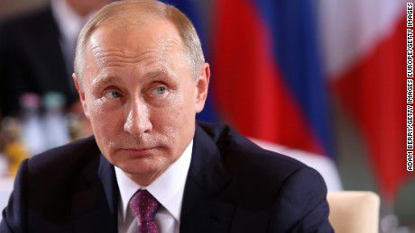 Preşedintele Federaţiei Ruse, Vladimir Putin.