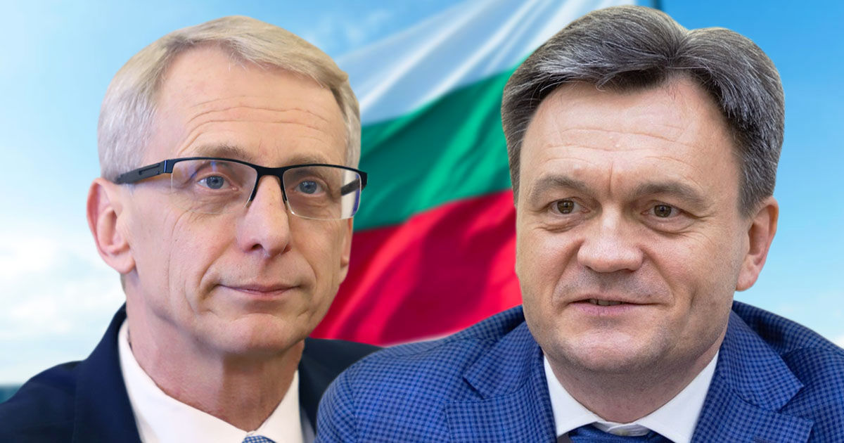 Дорин Речан поздравил нового премьера Болгарии Николая Денкова. Коллаж Point.md.