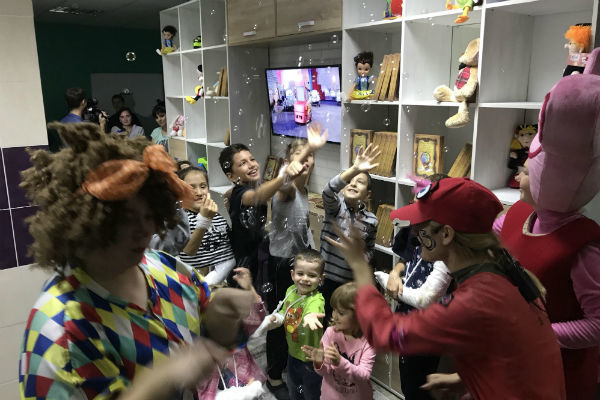 Investiție într-un spațiu de recreere la un spital pentru copii