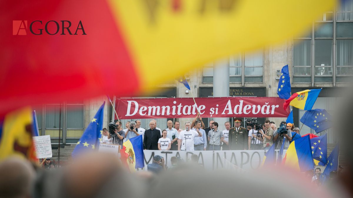 100 de mii de lei de la buget aruncați pe apa Sâmbetei de Platforma DA. Foto: agora.md