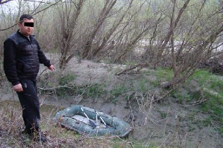 Пятерых нарушителей обнаружили на берегу реки Прут, недалеко от населенного пункта Миоркань.