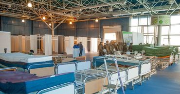 Центр приема пациентов в Moldexpo начнет работать 10 апреля.