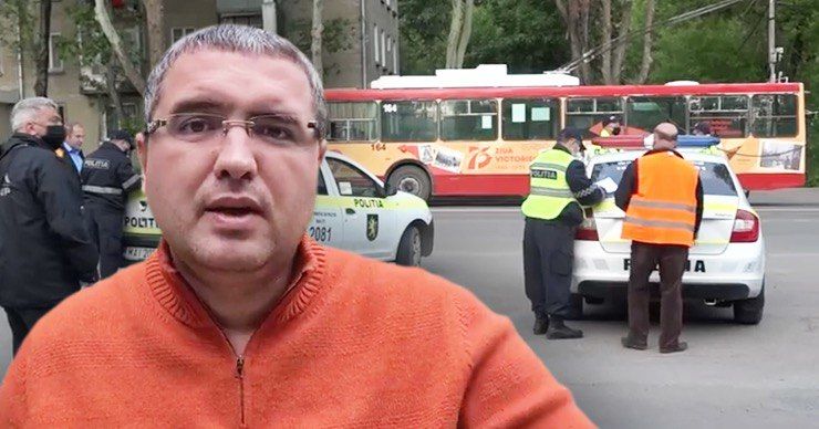 Усатый обещает оплатить штрафы, наложенные на водителей троллейбусов и руководство рынков. Фото: Point.md.