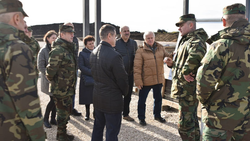 На первый этап строительства воинской части в Бачой выделено 35 млн леев.