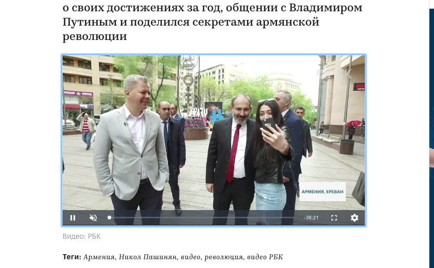 Пашинян: Без социальных сетей революция была бы невозможна.