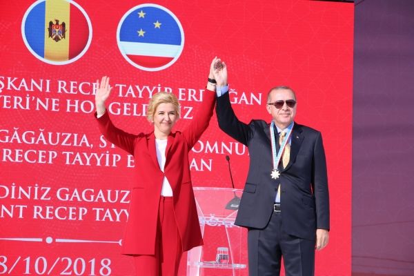 Глава Гагаузии Ирина Влах выразила президенту Турции слова глубокой признательности.