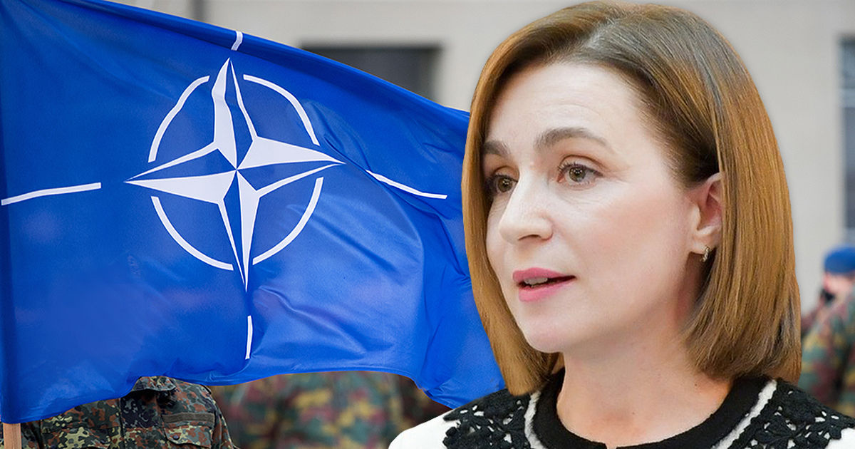 Санду: Из-за влияния пропаганды РФ вступление в НАТО не имеет поддержки.