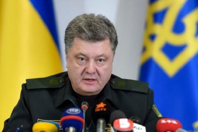 Президент Украины Петр Порошенко.