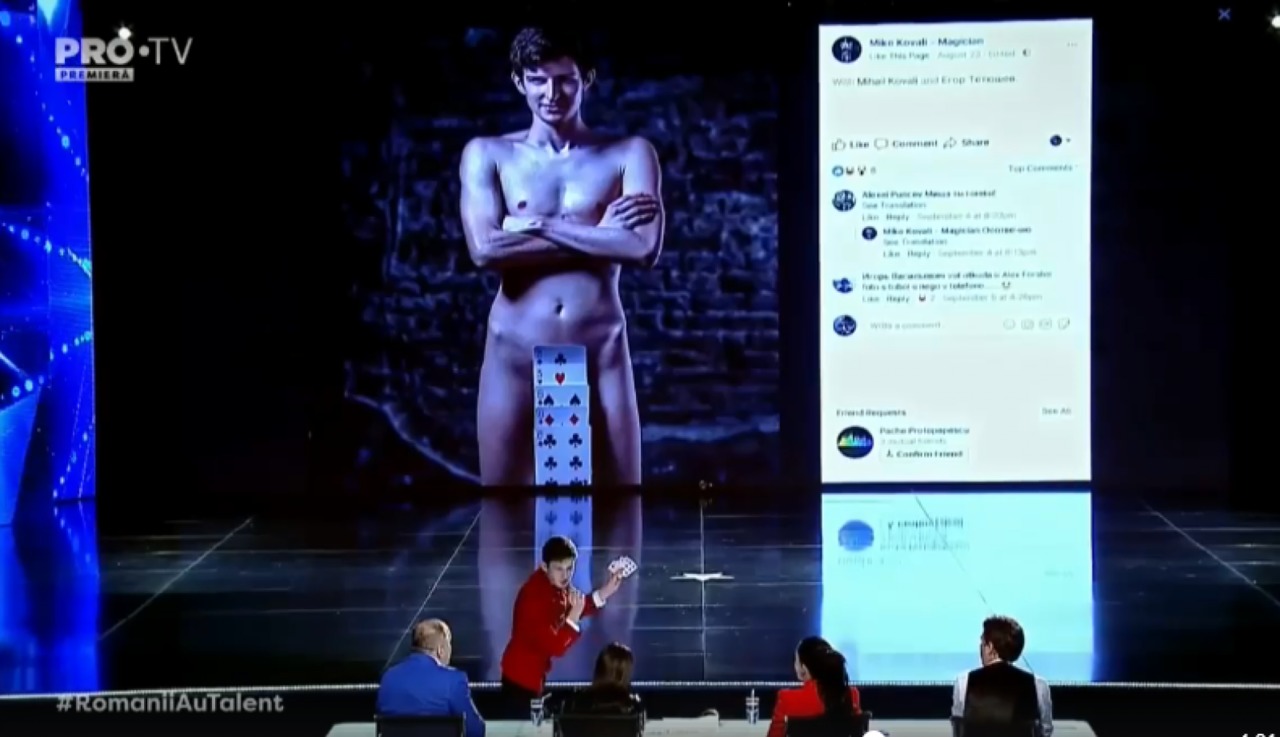 Românii au Talent: Moldoveanul care i-a lăsat mască pe juraţi. Foto: unimedia