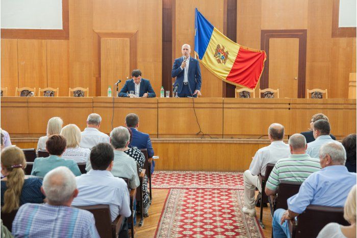 Pavel Filip s-a întîlnit cu autoritățile locale din raionul Anenii Noi.