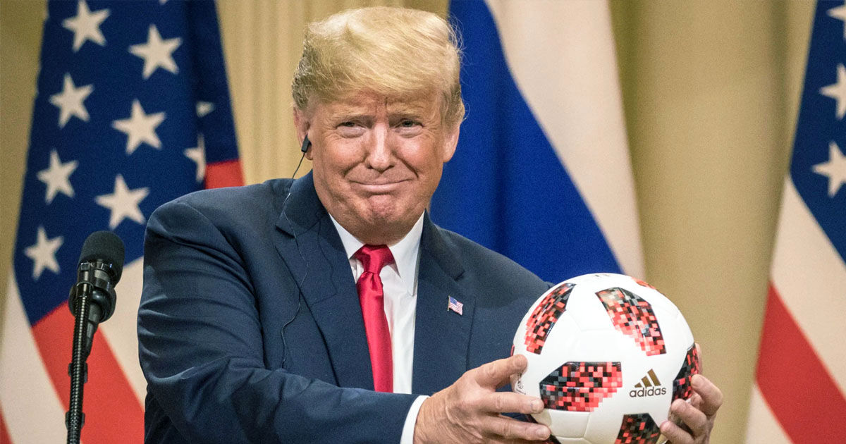 Трамп получит первую премию мира ФИФА и выступит на жеребьевке ЧМ-2026.