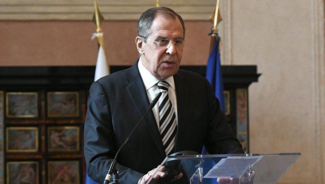 Глава МИД РФ Сергей Лавров.