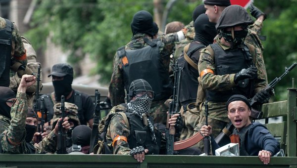 Украинская армия начала наступление в Луганской области.