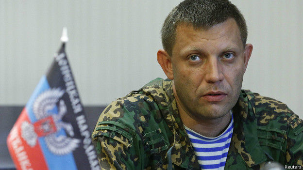 Глава ДНР Александр Захарченко.