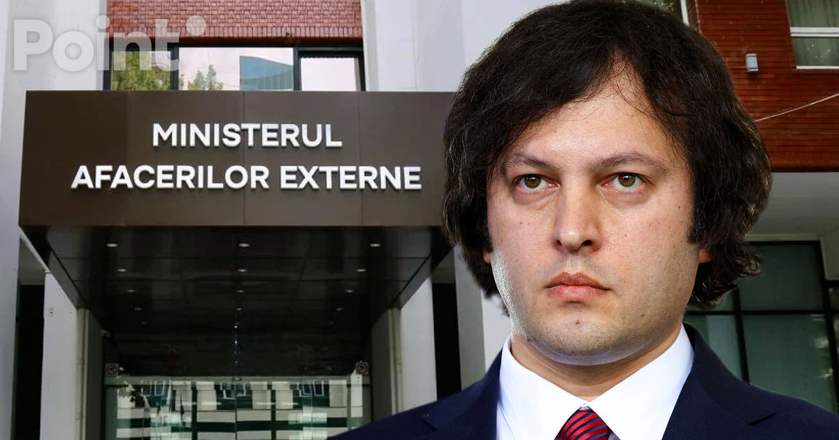 Însărcinatul Ambasadei Georgiei în Moldova, chemat la MAE după declarațiile lui Kobakhidze.