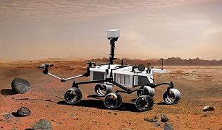 Марсоход Curiosity впервые донес человеческий голос на другую планету, став своеобразным "говорящим" посланцем землян.