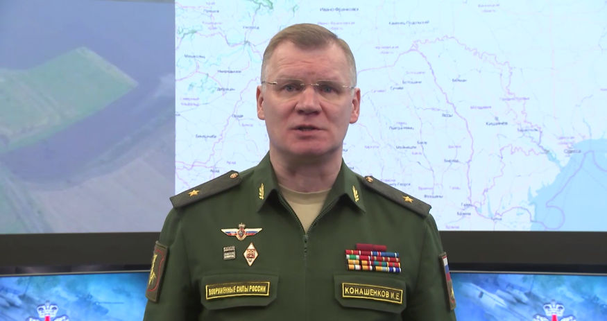 Официальный представитель Минобороны России генерал-майор Игорь Конашенков.