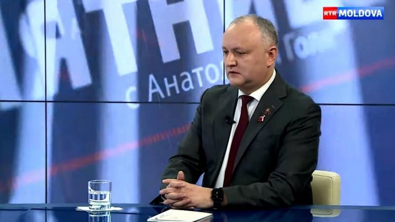 Президент РМ Игорь Додон. 