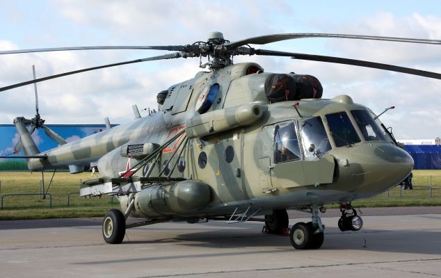 Устаревшая техника подвела и Ми-8 совершил неудачное приземление.