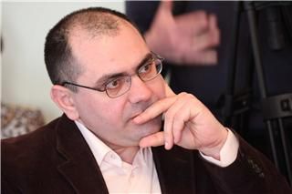 Redactorul șef al agenției OMEGA, Alexandr Petkov. Foto: omg.md