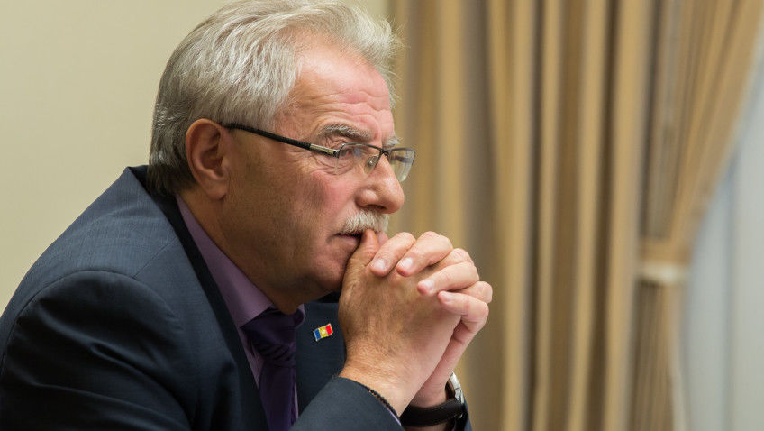 Premierul interimar, Gheorghe Brega cheamă la calm. Foto: moldova.org