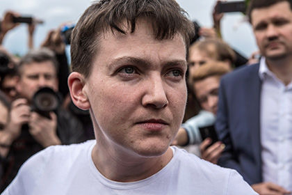 Надежда Савченко. Фото: Brendan Hoffman / Getty