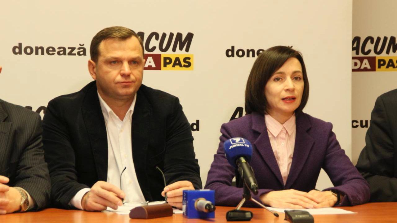 Лидеры блока „ACUM” заявили о целом ряде нарушений на выборах.