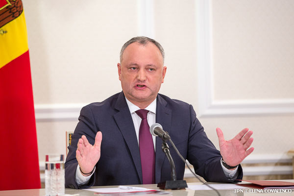 Dodon: Există un blocaj la nivel de Guvern în relațiile moldo-ruse