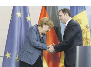 У Ангелы Меркель сложились доверительные отношения с молдавским премьером.  Фото: Reuters