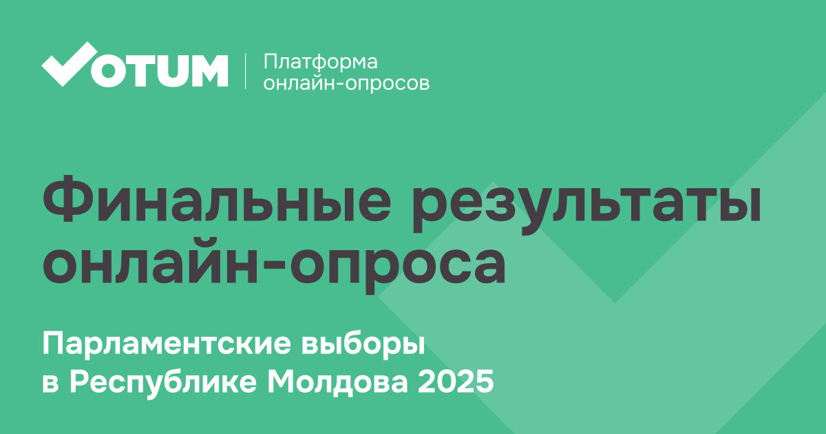 Votum.md: В парламент проходят 4 партии.
