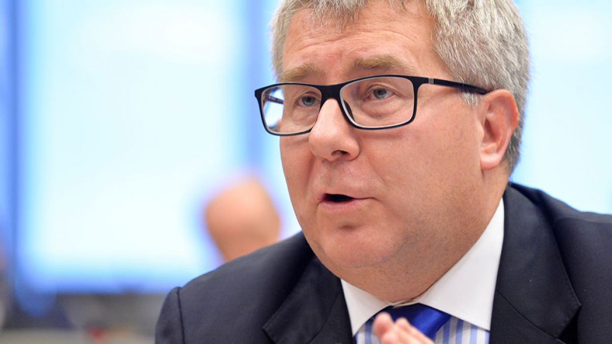 Europarlamentarul polonez Ryszard Czarnecki 
