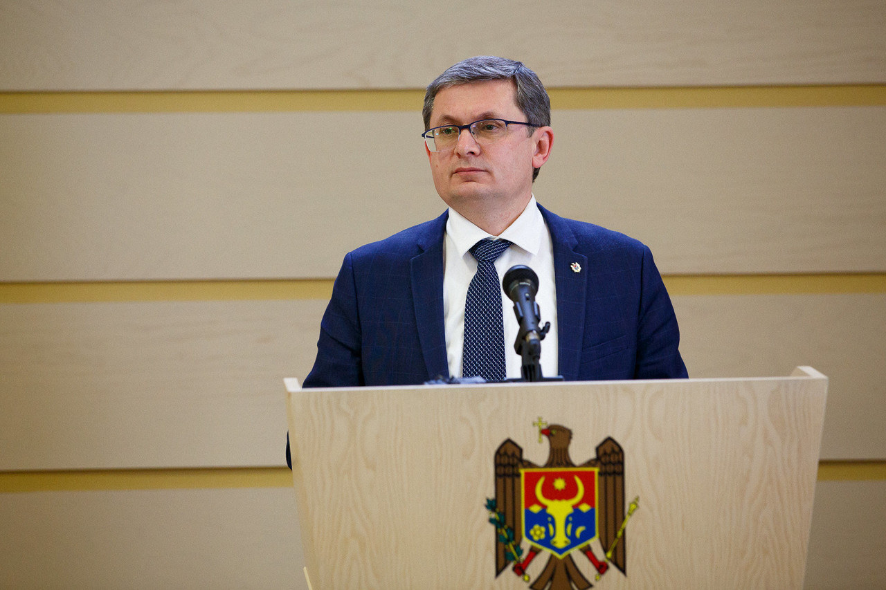Председатель парламента Республики Молдова Игорь Гросу.