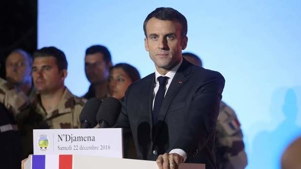 Президент Франции Эммануэль Макрон.