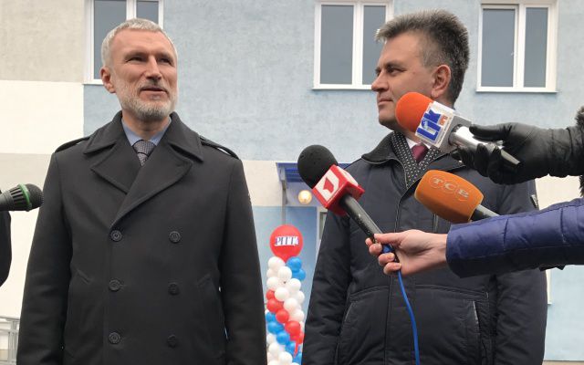 Председатель партии «Родина» Алексей Журавлев и нынешний глава Приднестровья Вадим Красносельский.