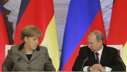 Angela Merkel și Vladimir Putin au în continuare opinii divergente în legătură cu criza ucraineană.