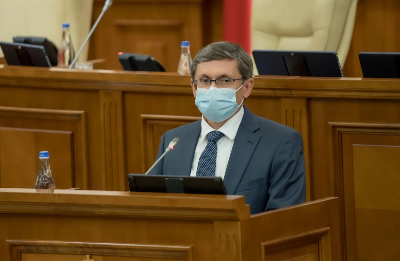 Спикер парламента Молдовы Игорь Гросу.