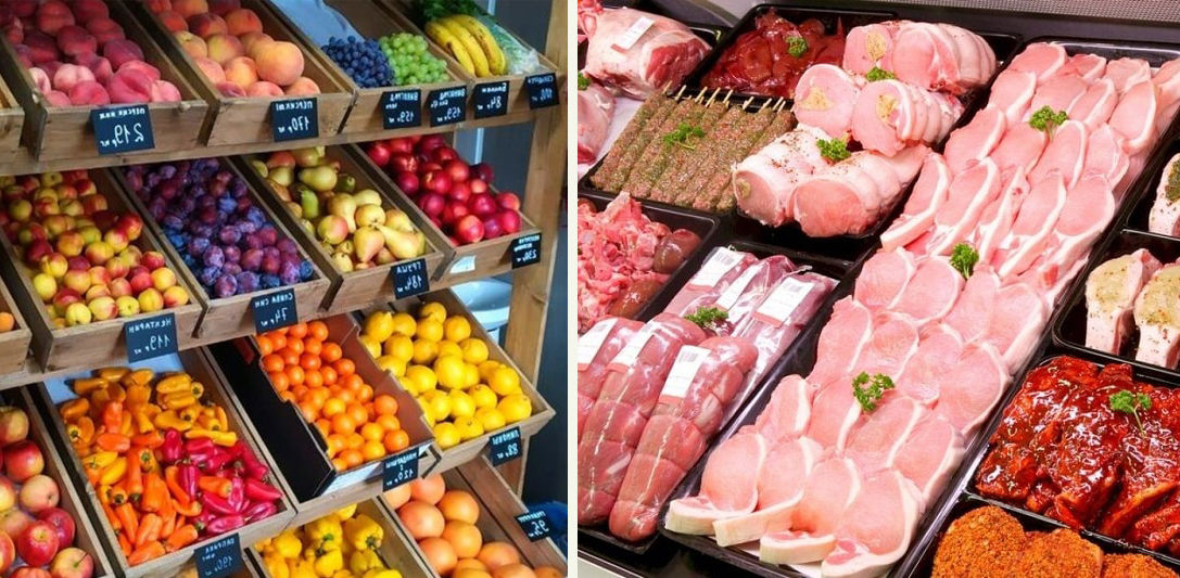 Statistică: Moldovenii au început să consume cu 4,4 kg mai multă carne și cu 8 kg mai multe fructe.