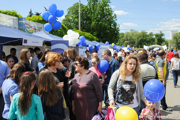Orășelul European 2017 este inaugurat în centrul Capitalei. Foto: ipn.md