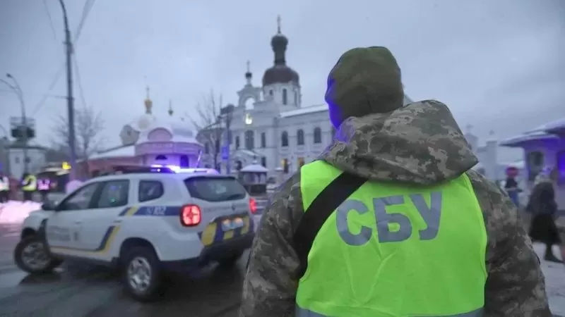 СБУ заявила, что в Киево-Печерской лавре найдены материалы о "русском мире".