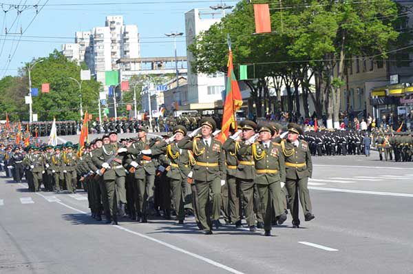 Cum are loc pregătirea pentru Ziua Victoriei în regiunea transnistreană. Foto: moldova24.net