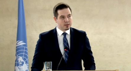 Тудор Ульяновский участвует в сессии ООН по правам человека.