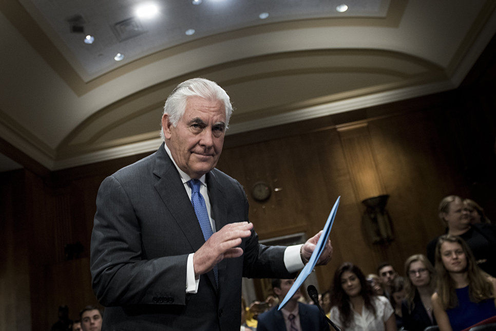 Госсекретарь США Рекс Тиллерсон.