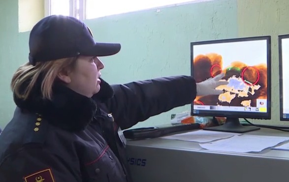 Проверяют не только вручную - все посылки просвечивает специальный сканер.