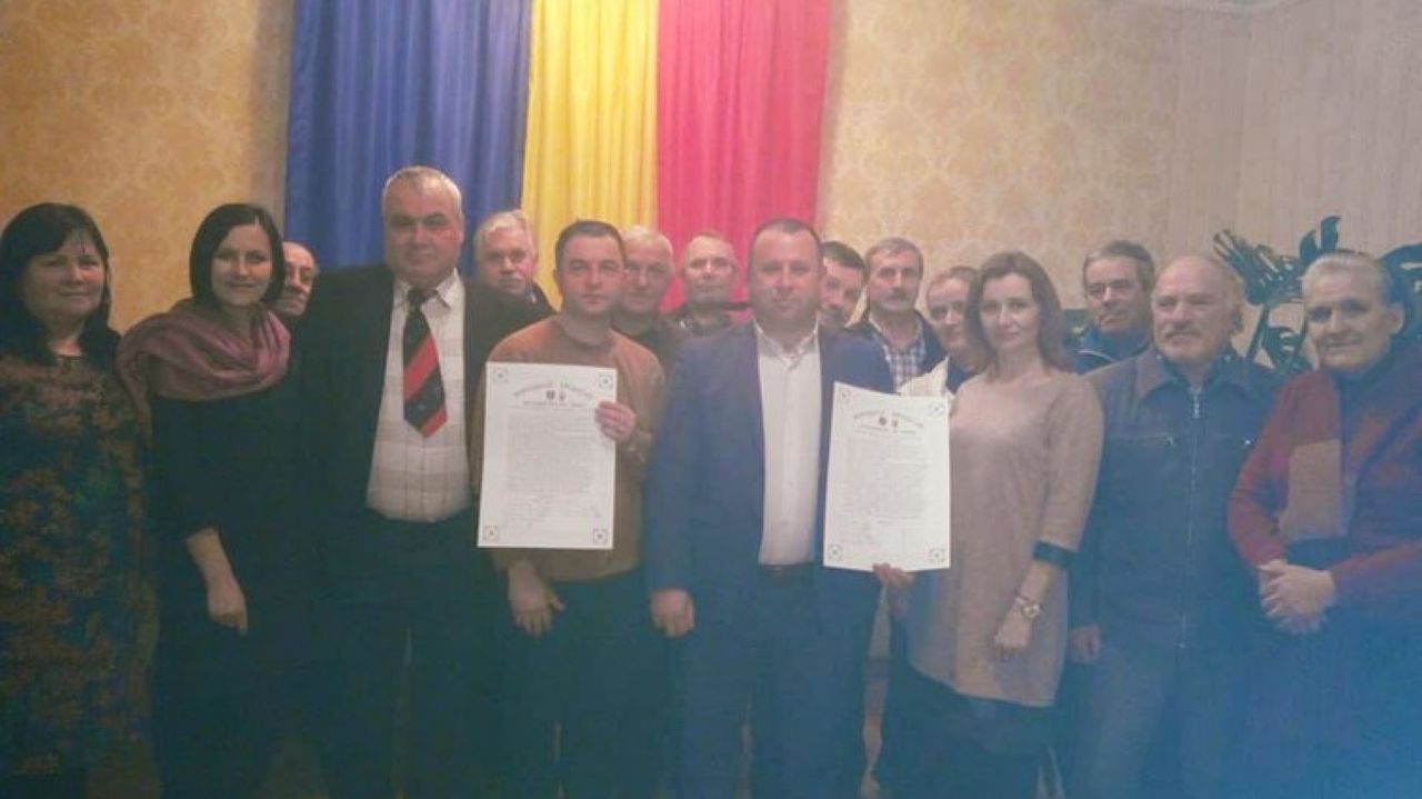 Horești, raionul Nisporeni a semnat Declarația de Unire cu România