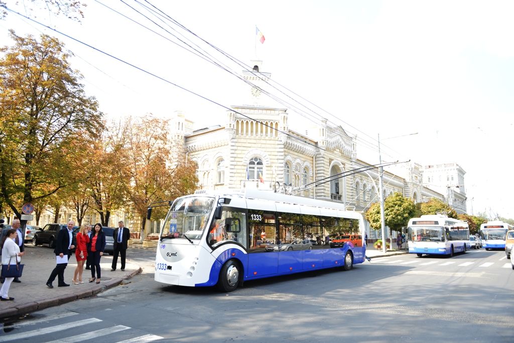 Parcul Regiei Transport Electric va fi completat până la sfârşitul acestei săptămâni cu 5 troleibuze noi. 