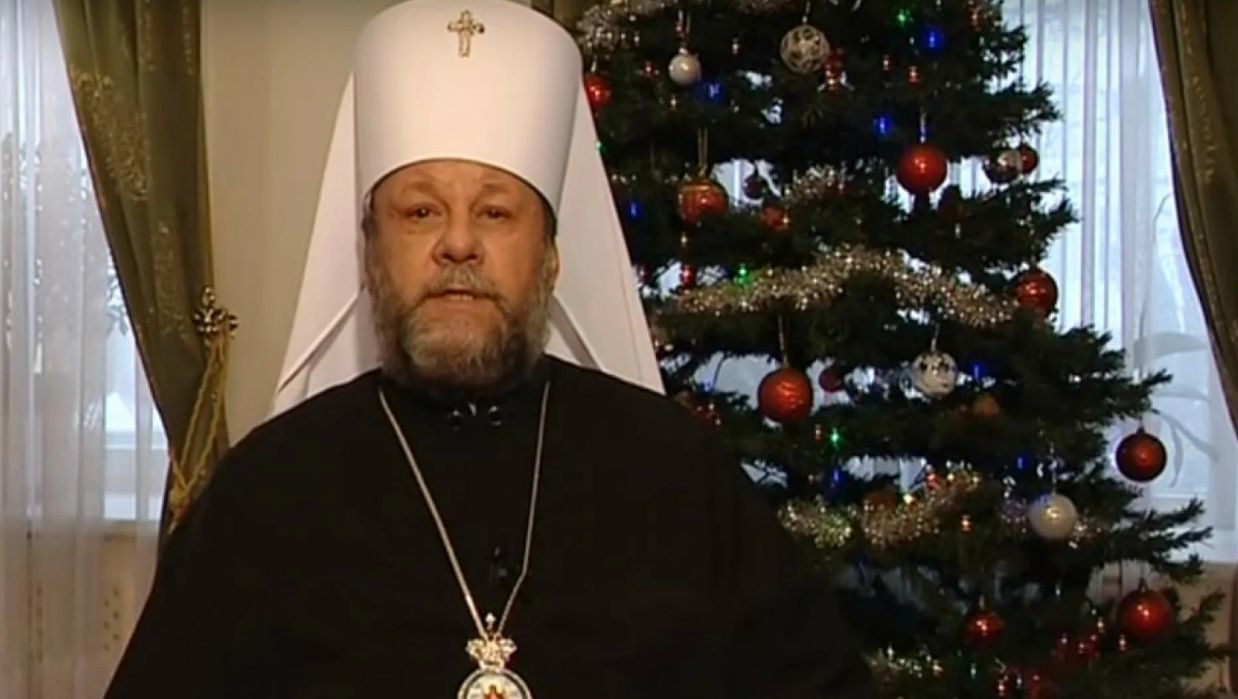Митрополит Владимир поздравил верующих с Рождеством Христовым.