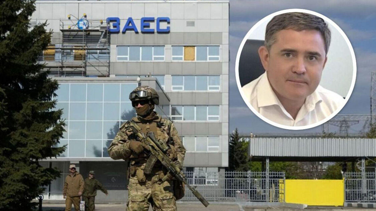 Генеральный директор Запорожской АЭС Игорь Мурашов. Коллаж: StopCor