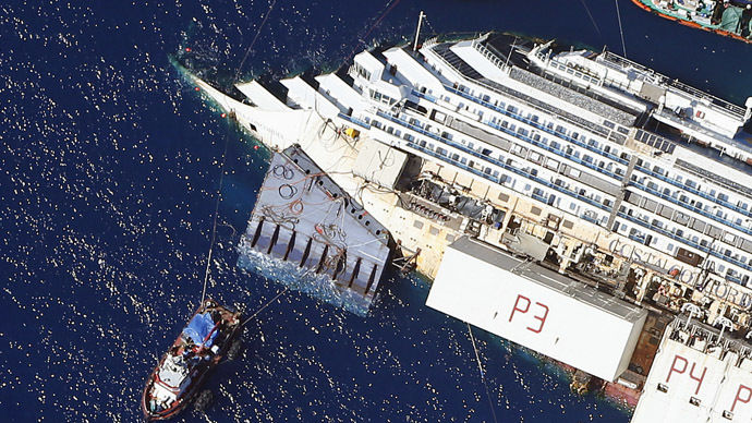 На борту круизного лайнера Costa Concordia, потерпевшего крушение в 2012 году, перевозили крупную партию наркотиков.