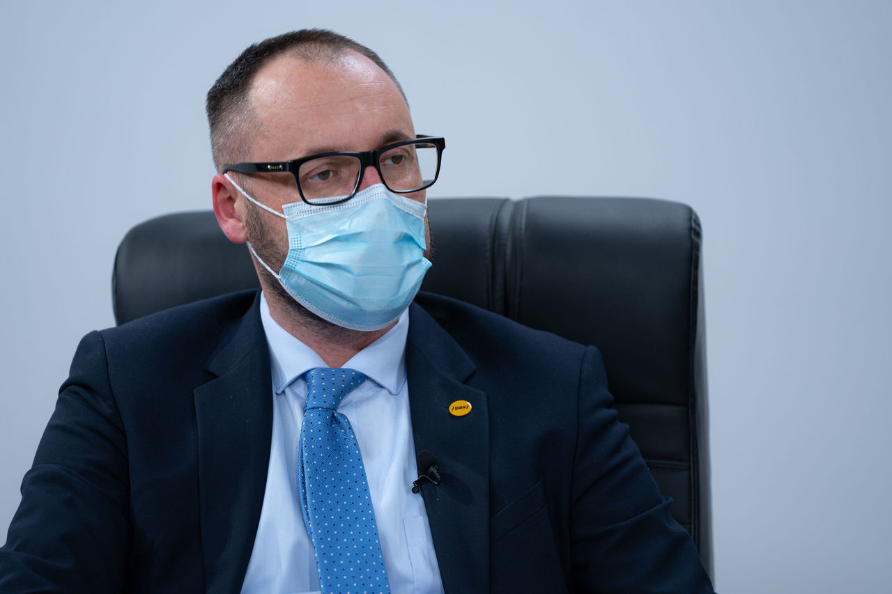 Министр юстиции Сергей Литвиненко.